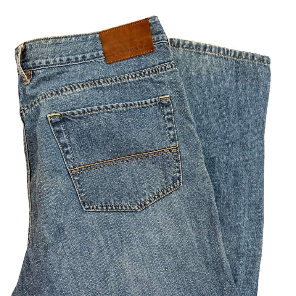 Tommy Bahama Mens Classic Fit Straight Leg Jeans 38x30 Denim Casual